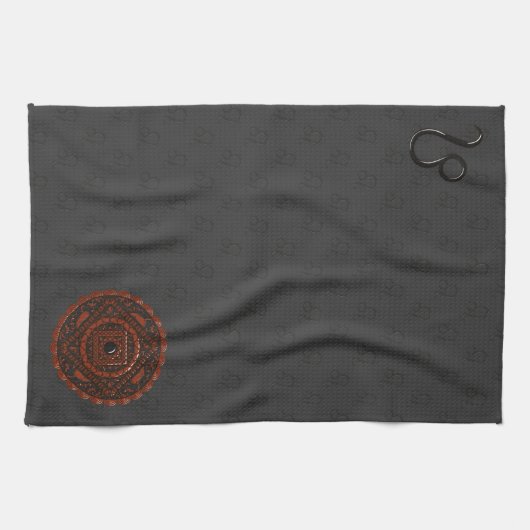 Leo Mandala Handtuch (Horizontal)