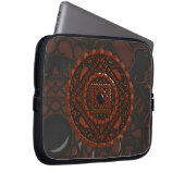 Leo Mandala Laptop Case (Vorne Rechts)
