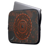 Leo Mandala Laptop Case (Vorderseite Links)