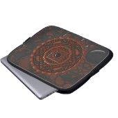 Leo Mandala Laptop Case (Vorne Knopf)