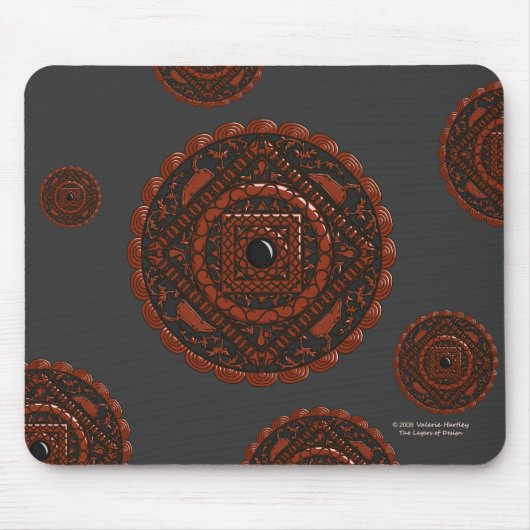 Leo Mandala Mousepad (Vorne)
