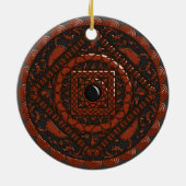 Leo Mandala Ornament (Hinten)