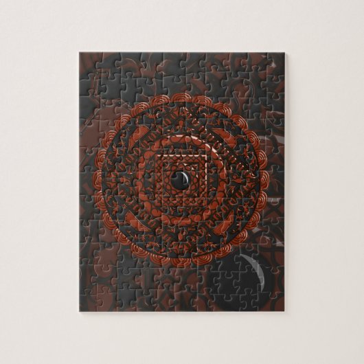 Leo Mandala Puzzle (Vertikal)