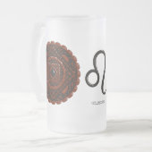 Leo Mandala Tasse (Vorderseite Links)