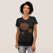 Leo Mandala Women's Dark Shirt (Vorne ganz)