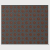 Leo Mandala Wrapping Paper Geschenkpapier (Flach)
