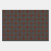 Leo Mandala Wrapping Paper Set Geschenkpapier Set (Vorderseite 3)
