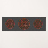 Leo Mandala Yoga Mat Yogamatte (Vorderseite (Horizontal))