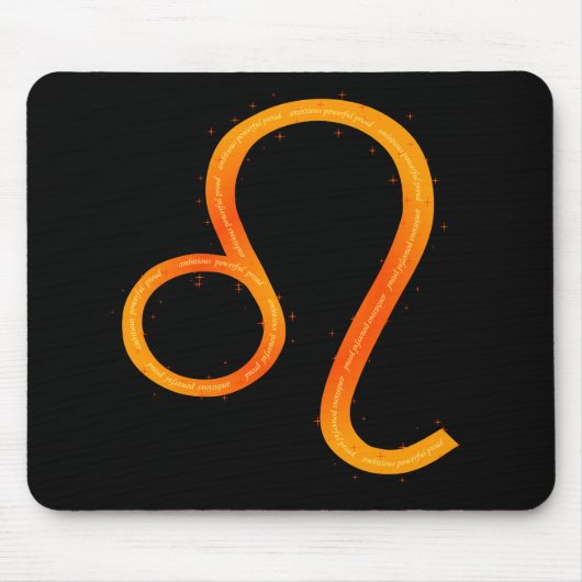 Leo-Mausepad Mousepad (Vorne)