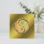 Leo & Metal Dragon Karte (Stehend Vorderseite)