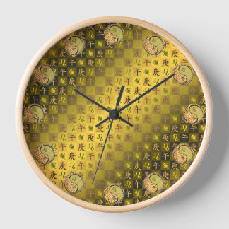 Leo & Metal Horse Uhr