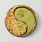 Leo & Metal Monkey Button (Vorderseite)