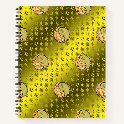Leo & Metal Monkey Notizblock (Vorderseite)