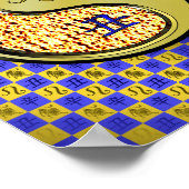 Leo & Metal Ox Poster (Ecke)