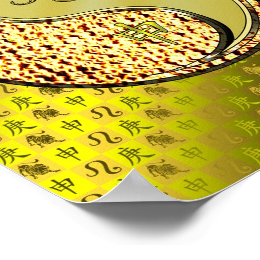 Leo & Metal Poster (Ecke)