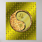 Leo & Metal Poster (Vorne)