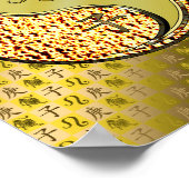 Leo & Metal Rat Poster (Ecke)