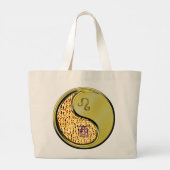 Leo & Metal Rooster Jumbo Stoffbeutel (Rückseite)