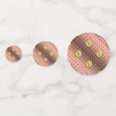 Leo & Metal Rooster Konfetti (Rückseiten)