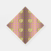 Leo & Metal Rooster Serviette (Ecke)