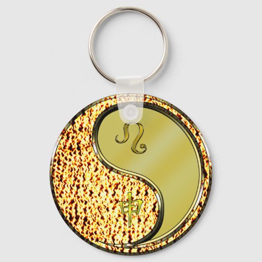 Leo & Metal Schlüsselanhänger (Vorderseite)