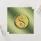 Leo & Metal Snake Karte (Vorderseite/Rückseite Beispiel)