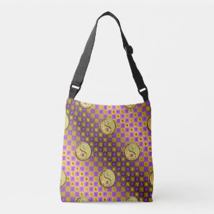 Leo & Metallener Schwein Tragetaschen Mit Langen Trägern