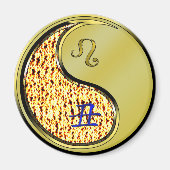 Leo & Metalloxe Magnet (Vorne)