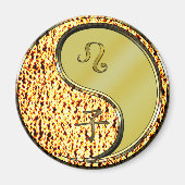 Leo & Metallratte Magnet (Vorne)