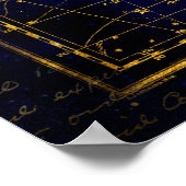 Leo-Minor-Sternbild Poster (Ecke)