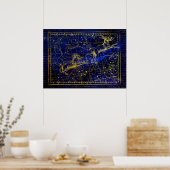 Leo-Minor-Sternbild Poster (Küche)