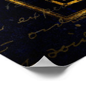 Leo-Minor-Sternbild Poster (Ecke)