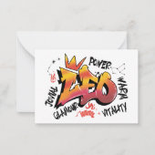 Leo Mitteilungskarte (Vorderseite)