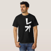 Leo-Name Katakana T-shirt-w T-Shirt (Vorne ganz)