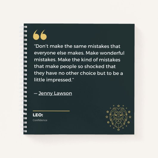 LEO-Notebook Notizblock (Vorderseite)