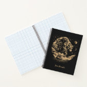 Leo Notebook Zodiac Astrologie Löwenschule Notizblock (Innenseite)