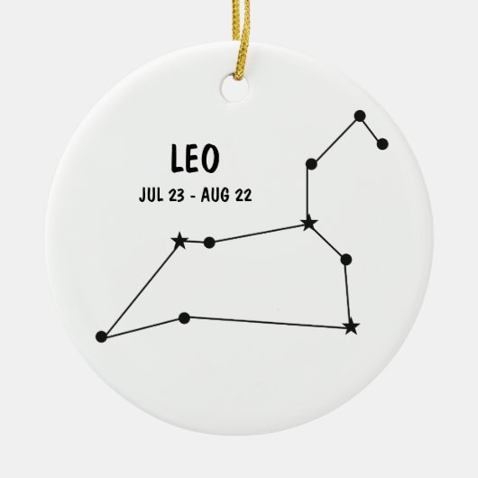Leo Ornament (Vorne)