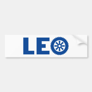 Leo Petrol Head Autoaufkleber