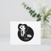 Leo Postcard Postkarte (Stehend Vorderseite)