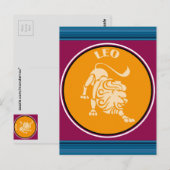 Leo Postcard Postkarte (Vorne/Hinten)