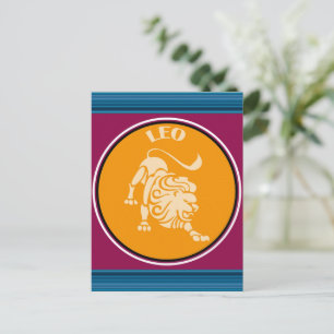 Leo Postcard Postkarte