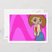 Leo Postcard Postkarte (Vorne/Hinten)