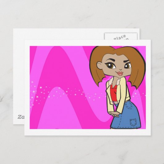 Leo Postcard Postkarte (Vorne/Hinten)