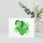 Leo Postcard Postkarte (Stehend Vorderseite)