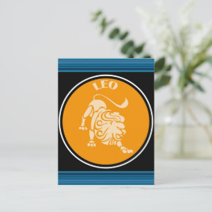 Leo Postcard Postkarte