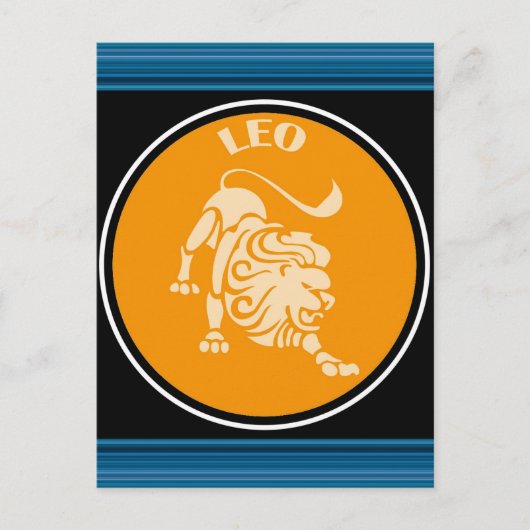 Leo Postcard Postkarte (Vorderseite)