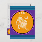 Leo Postcard Postkarte (Vorne/Hinten)