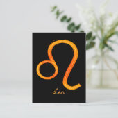 Leo Postcard Postkarte (Stehend Vorderseite)