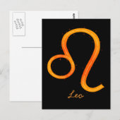 Leo Postcard Postkarte (Vorne/Hinten)