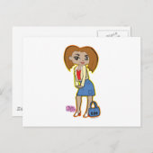 Leo Postcard Postkarte (Vorne/Hinten)